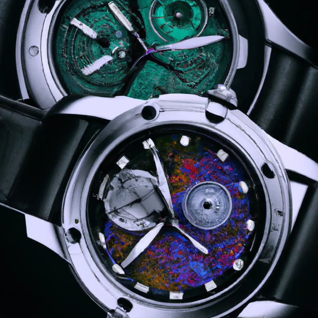 Image of Colored bezel watches 