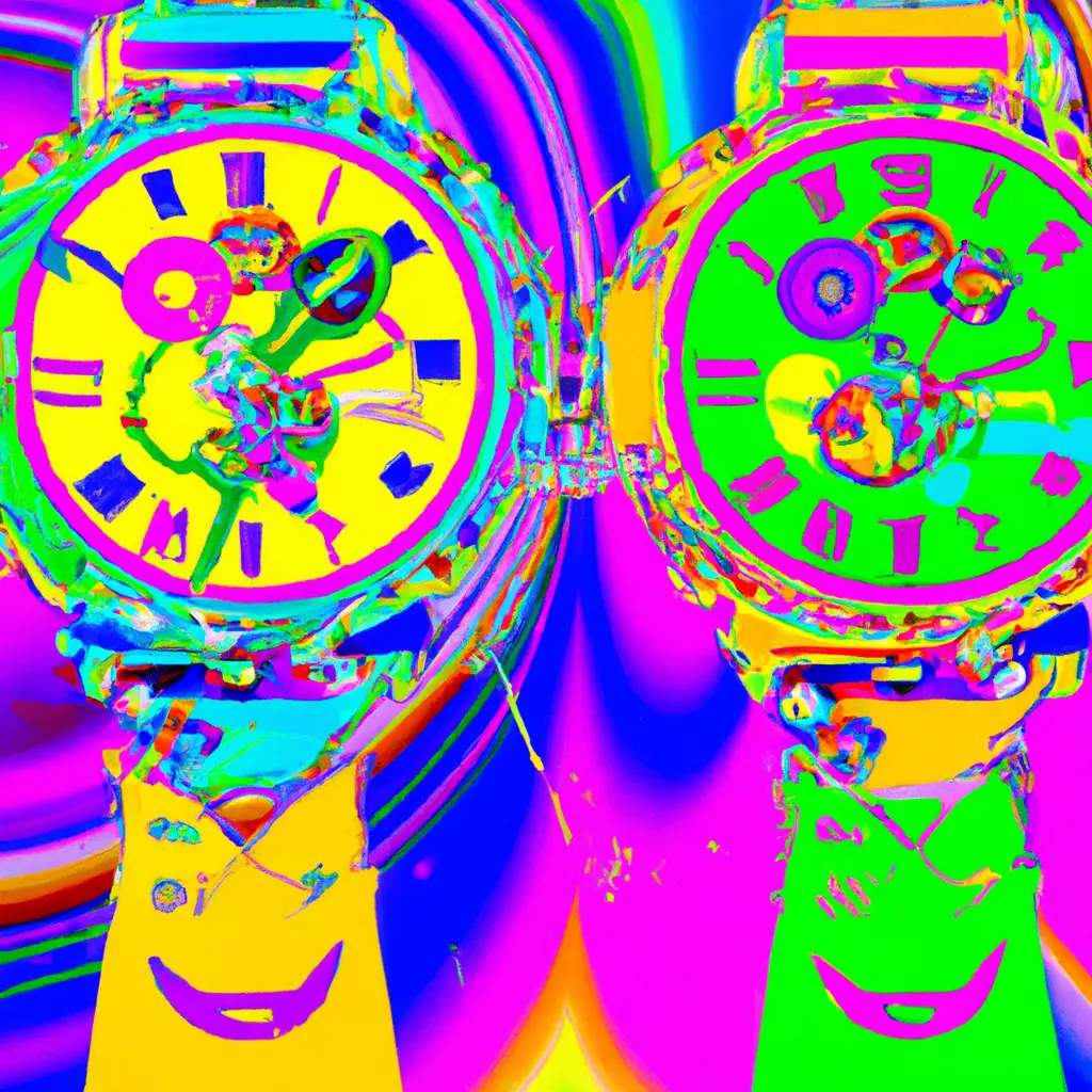 Image of Ombre watches.